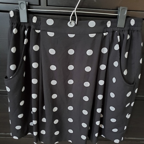 Halogen pocket polka dot skirt - Picture 1 of 3
